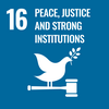 SDG 16 Icon